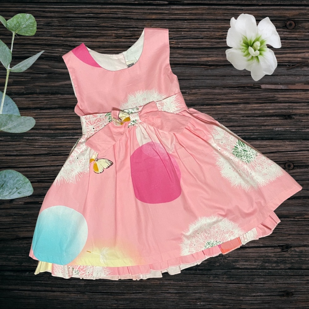 Beautiful Party NGXT Girls Dress,color pink,Size4T